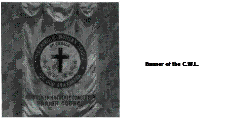 Text Box:  	
	
	Banner of the C.W.L.

